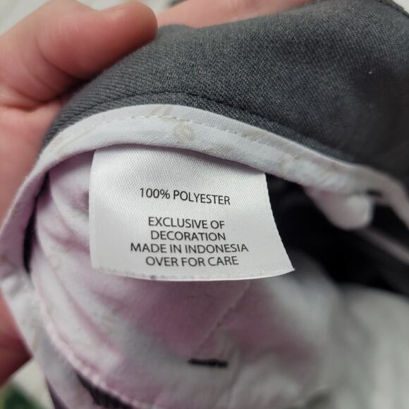 Black Clover gray golf shorts 11" polyester chino 42 - Picture 6 of 8